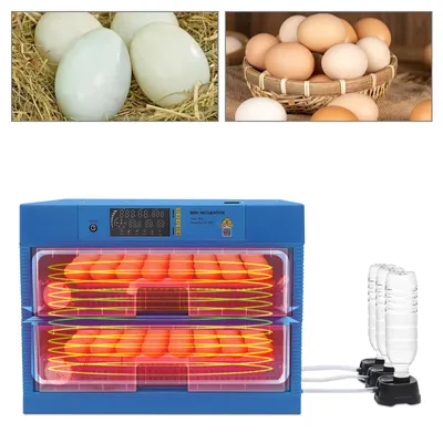 Produktbild von Brutmaschine Eierbrutmaschine  128 Eier digitale  Mehrzweck  Blau