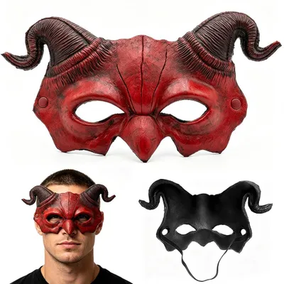 Halloween-Maske – gruseliges Cosplay-Zubehör für Erwachsene