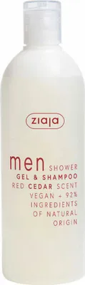 Produktbild von Ziaja Men Gel De Ducha y Champú Red Cedar 400ml