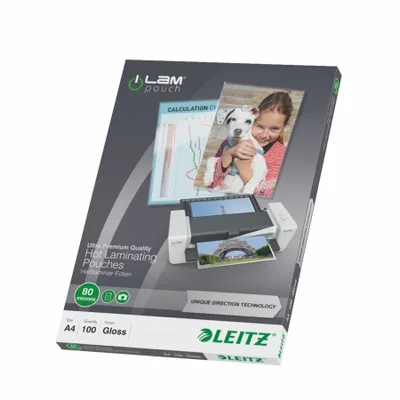 Produktbild von 74780000 Leitz Laminierfolie (100) A4