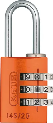 Produktbild von ABUS Zahlenschloss 145/20 in orange