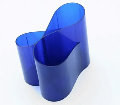 Immagine prodotto di Portapenne "Lux", trasparente, colore blu