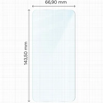 Produktbild von Szkło hartowane Bizon Glass Clear 2 do Galaxy S25 / S24
