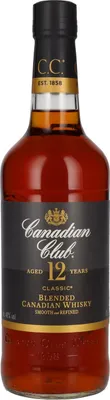 Image de Canadian Club CLASSIC 12 Years Old Small Batch Blended Canadian Whisky 40% Vol. 0,7l