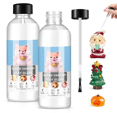Produktbild von Glanzlack für lufttrocknende Tonmasse, 200 ml