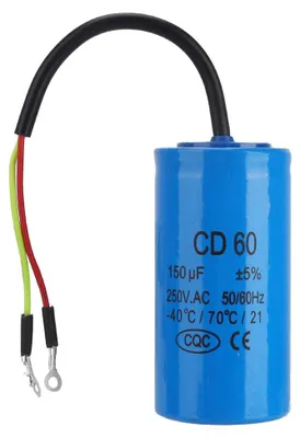 Betriebskondensator 250 V AC 150 µF 50/60 Hz
