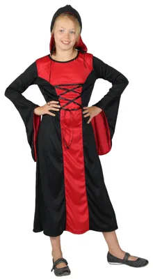 Produktbild von Vampir Kleid für Mädchen, Größe:146/152