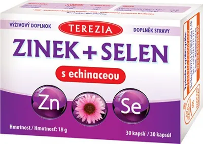 Obrázok produktu pre ZINC + SELENIUM s echinaceou 30 kapsúl