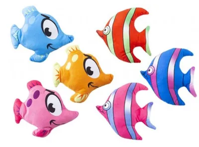 Produktbild von Fisch Kuscheltier 20 cm Plüschtier weiches Kinder Stofftier