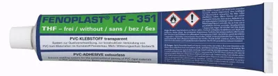 Image de Colle PVC rigide, transparente, 180 g/200 ml, soudure à froid PVC