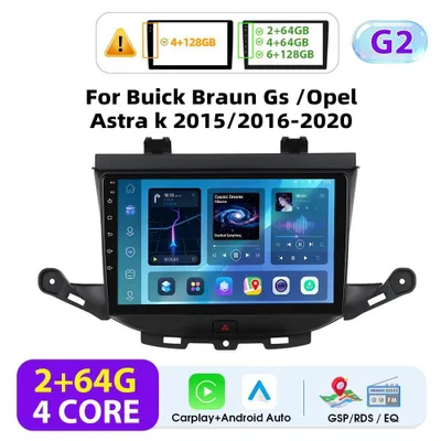 Immagine prodotto di Autoradio CarPlay/Android - 2-DIN - Touchscreen da 22,9 cm - 2 GB di RAM, 64 GB di ROM - GPS/FM, 4x45 W - 1024x600 - Nero