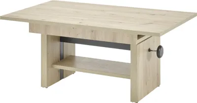 Produktbild von Couchtisch EVENT höhenverstellbar ausziehbar Optik: Artisan Eiche