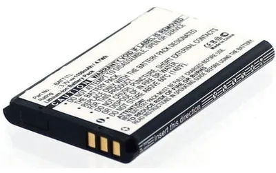 Produktbild von Akku für Svp usance HDDV2900B Li-Ion 3,7 Volt 1100 mAh schwarz.