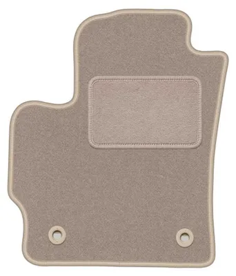 Image de Tapis conducteur en moquette pour Toyota Corolla E21 2019- (à hayon) – 1 pièce, beige, sur mesure – Wielganizator LUX