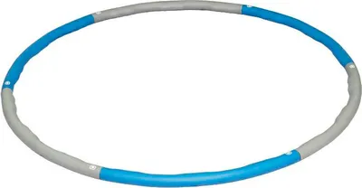 Zdjęcie produktu dla Hula Hoop 100Cm Z Obciążeniem Allright Szaro-Niebieski