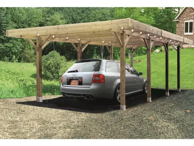 Image de Solid Carport Base 6X5 Hauteur 2,5M