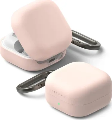 Zdjęcie produktu dla Ringke Galaxy Buds 4 Pro, Etui, Silikon, Piaskowy