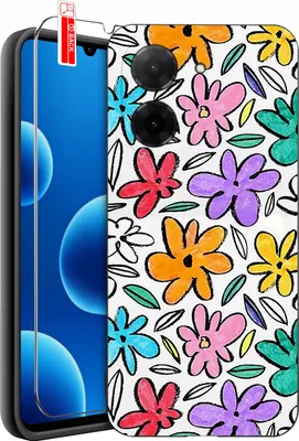 Zdjęcie produktu dla ETUI do Xiaomi Redmi A5 | WZORY | SILIKONOWE MATT CASE + SZKŁO 9H