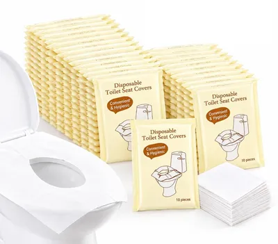 Productafbeelding van 300 Wegwerp Toiletbrillen voor Hygiënische Bescherming