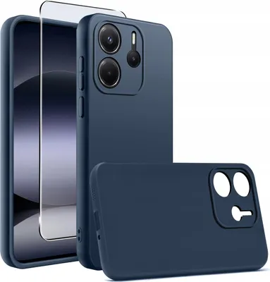 Immagine prodotto di Custodia per Xiaomi Redmi Note 14 5G CASE Gomma opaca Silicone Slim + VETRO 9H