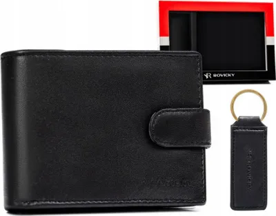 Produktbild von Rovicky Portemonnaie-Set mit Schlüsselanhänger Fradegundia schwarz One size