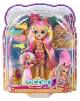 Obrázok produktu pre Enchantimals Sunshine Beach HTJ70, Modelka, Žena, 4 rok / roky, Dievča, 162 mm, Viacfarebný