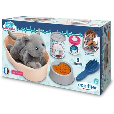 Obrázok produktu pre Plush Ecoiffier Mačka Viacfarebná