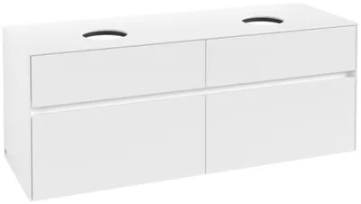 Image de Villeroy & Boch Collaro Meuble sous-lavabo, pour 2 lavabos, 1400x548x500mm, C04800MS