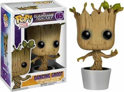 Image de Figurine POP Marvel Les Gardiens de la Galaxie Groot dansant