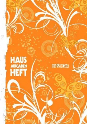Produktbild von Hausaufgabenheft für Schlaue Orange