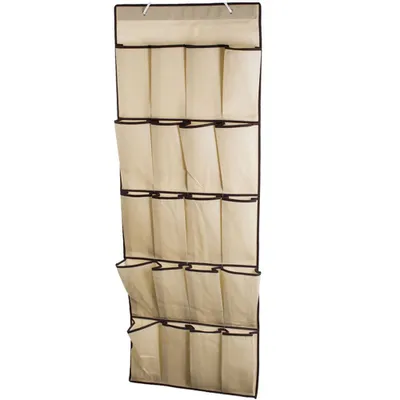 Obrázok produktu pre Verk 01348 Závesný organizér s priehradkami 128 x 45 cm béžová