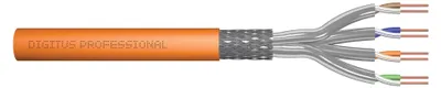 Produktbild von Digitus CAT 7 S/FTP Datenkabel - Verlegekabel, 500 m, Simplex, B2ca, 500 m, Cat7, S/FTP (S-STP), Orange