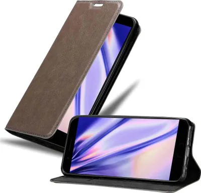 Obrázek produktu pro Cadorabo Case for Xiaomi BLACK SHARK Protective Case in Brown Pouzdro na mobilní telefon s magnetickým zavíráním