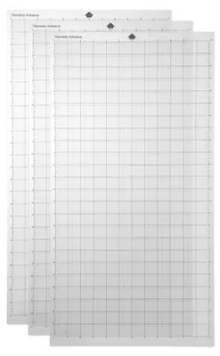 3 Schneidematten mit Kleber, 30,5 x 61,5 cm, für Plotter