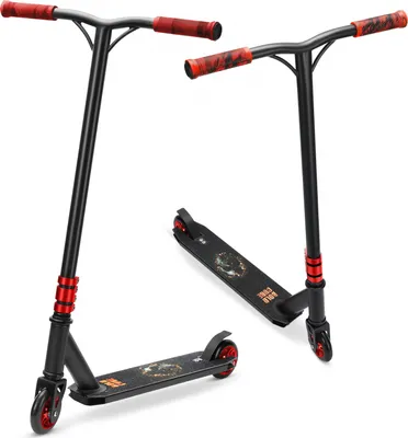 Produktbild von BOLDCUBE Tretroller /Deluxe Stunt-Scooter, rot