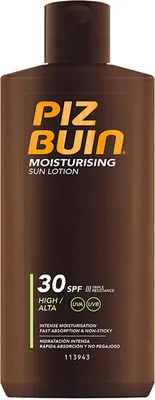 Produktbild von Piz Buin Moisturizing Bräunungsmilch Sun Lotion SPF 30 200 ml