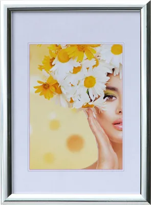 Produktbild von Kunststoffrahmen mit Klarglas Bilderrahmen PS-1 Frame Foto Collage Portraitrahmen Glasscheibe - Farbe: Silber | Format: 30x45