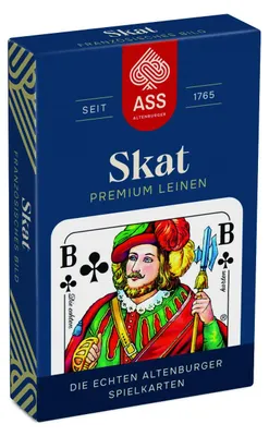 Produktbild von ASS AltenburgerSkat Leinen, französisches Bild in Faltschachtel, White