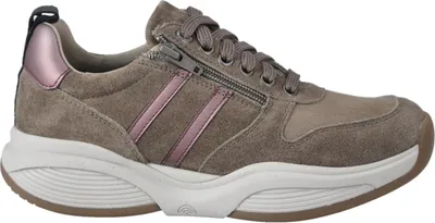 Produktbild von Xsensible SWX3 Lady Damen Sneaker, Abrollschuh, Schnürer, Leder, Dark Taupe - Damenschuhe Bequeme Schnürschuhe, Braun, leder