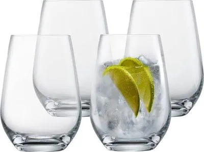 Produktbild von Famanu Gin Tonic Glas Set (4 Stück) - Kristall, spülmaschinenfest, 548 ml