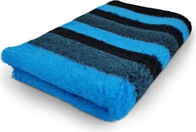 Produktbild von Vet Bed Hundedecke Streifen blau