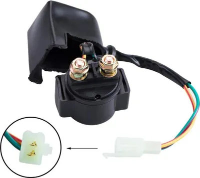 Immagine prodotto di Motorino di avviamento relè interruttore solenoide scooter ciclomotore ATV quad GY6 50 70 90 110 125 250 CC