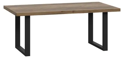 Produktbild von Forte HAYATO Couchtisch 110, moderner Sofatisch, Wohnzimmertisch, Holzwerkstoff,