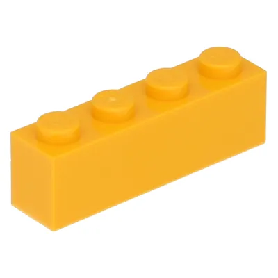 Produktbild von Lego® 1 Stück 3010 Stein Brick 1x4 Part Basic Steine 1 Helles Hellorange
