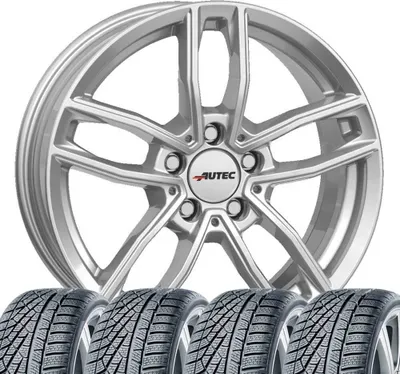 Produktbild von Kompletträder Winterräder Winterkompletträder Reifen mit Felgen Mercador 8x18 ET40 5x112 kompatibel mit Mercedes-Benz C-Klasse