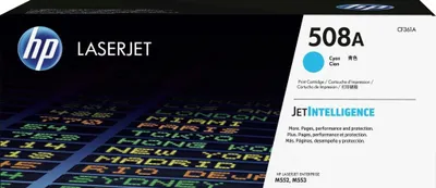 Produktbild von HP Toner CF 361 A cyan No. 508 A