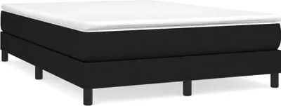 Produktbild von vidaXL Boxspringbettgestell Schwarz 140x200 cm Stoff