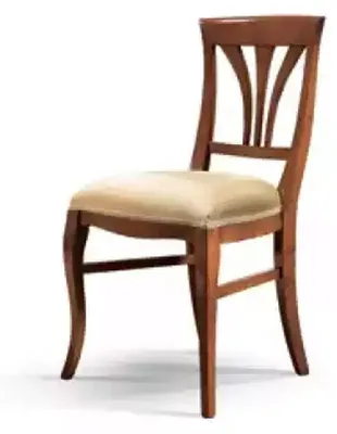 Produktbild von Stuhl Braun Esszimmer Stil Klassischer Stühle Polster Design Luxus Neu