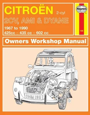 Produktbild von Citroen 2CV, Ami & Dyane (67 - 90) Haynes Repair Manual