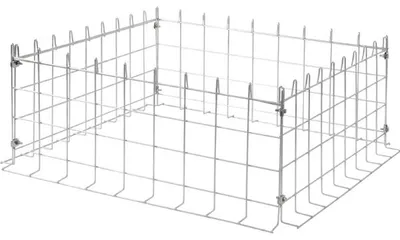Obrázek produktu pro EDUPLAY 110492 Ochranný kryt ohniště, 90 x 90 x 40 cm, šedý